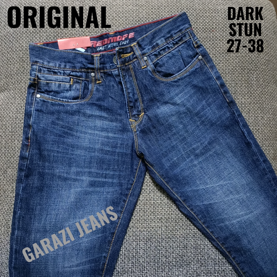 Redmofe Men's Trousers - Latest Regular Jeans - Men's Jeans 2025 - Garazi Jeans Harga 179,900 rupiah*Gratis Ongkir