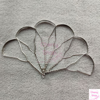 Dụng Cụ Cạo Lưỡi Inox Làm Sạch Lưỡi Thông Minh Hiện Đại Tái Sử Dụng Nhiều Lần (Xoắn)