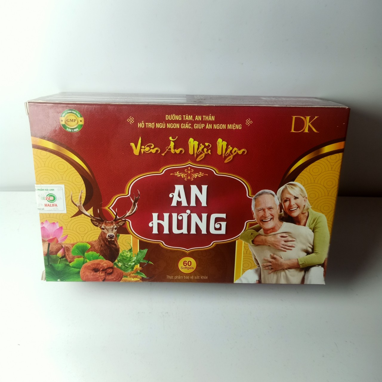 Viên ăn ngủ ngon An Hưng Đông Trùng Hạ Thảo Linh Chi- giúp Ăn ngon, ngủ tốt, bồi bổ cơ thể, giảm mệt mỏi, chống lão hóa,chống ung thư, kiểm soát bệnh tiểu đường