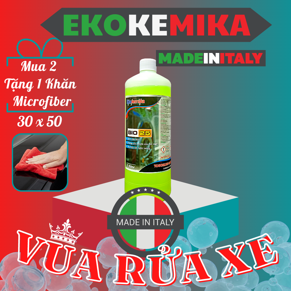Dung dịch rửa xe không chạm ekokemika bio 25