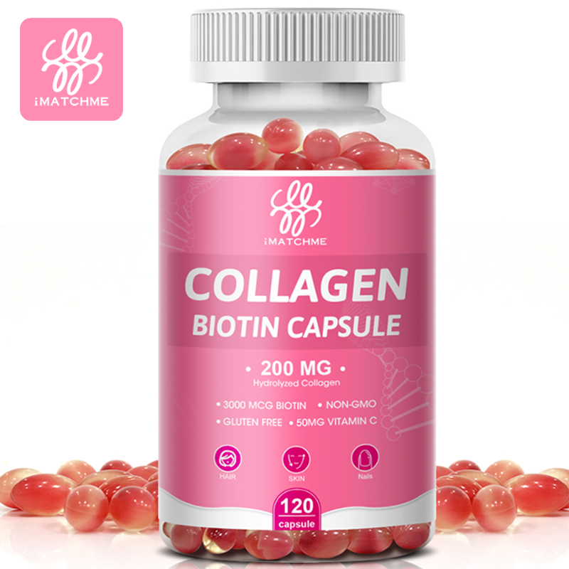 iMATCHME Enzyme Collagen Viên Gầy Bụng Giảm Cân Làm Trắng Da Chăm Sóc Da Chống lão hóa Sản Phẩm Giảm Béo