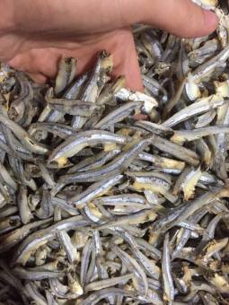Khô cá cơm xanh - không đầu, loại ngon, dày thịt, ít xương, chế biến được nhiều món ăn kèm với cơm