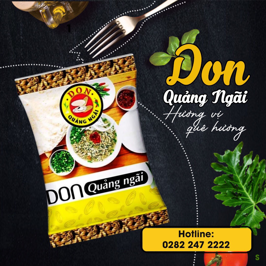5 gói don ăn liền đặc sản quảng ngãi, thích hợp dành cho ăn kiêng