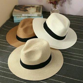 Nón cói mũ cói panama đi biển cho nam và nữ