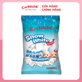 Kẹo xốp marshmallows tuyết trắng 120g