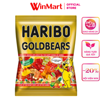 Kẹo dẻo trái cây Haribo goldbears gói 200g