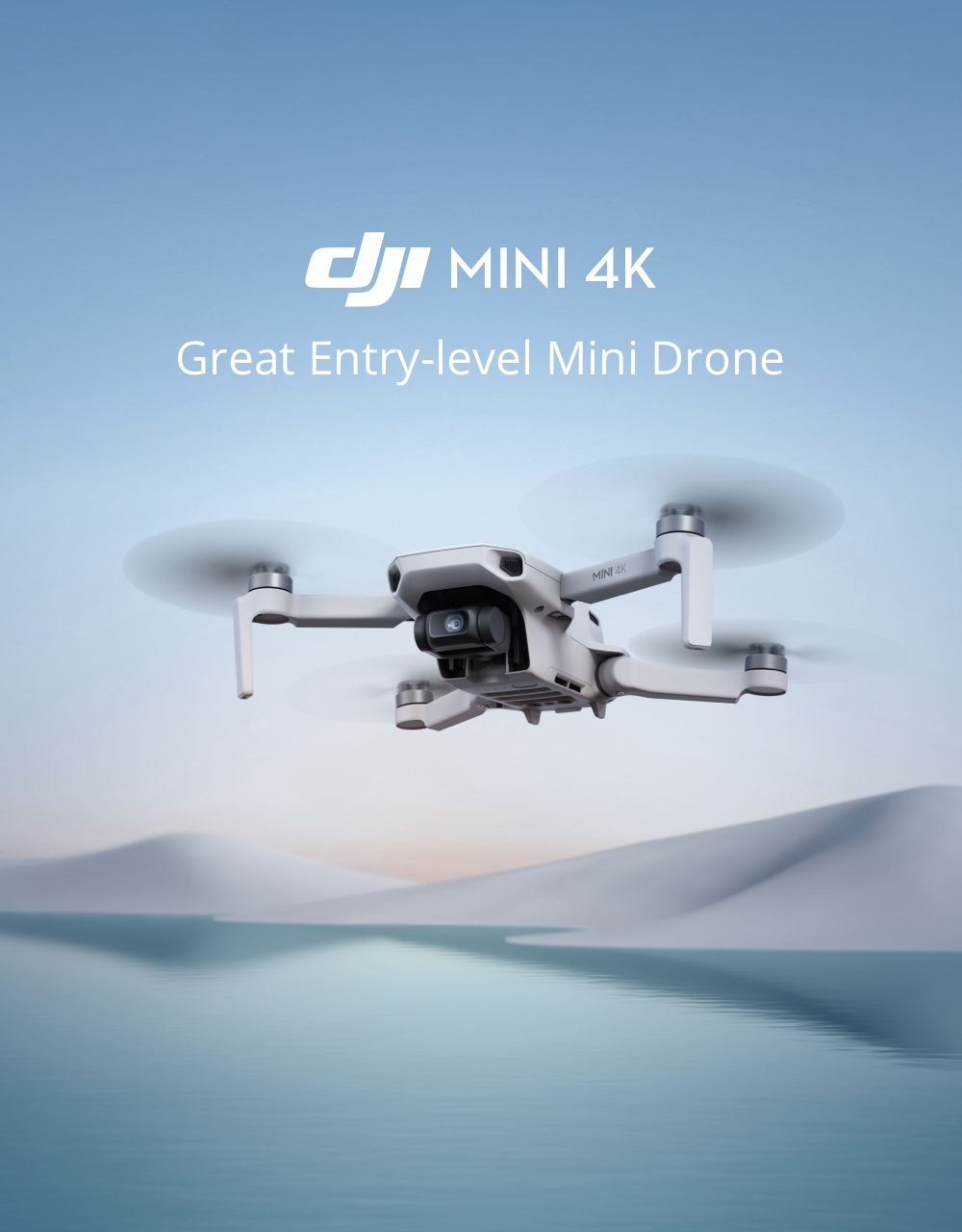 DJI Mini 4K - Camera Drone | Light & Portable | Under 249g | 4K/30fps High Quality Footage | 1/2.3" CMOS · v16