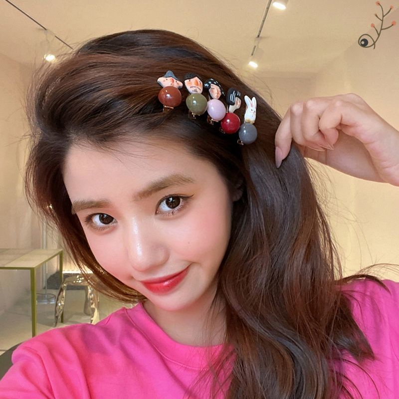 Kẹp tóc Combo 02 kẹp icon human