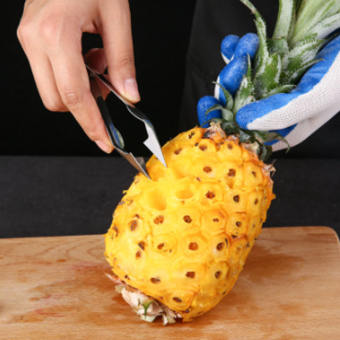 Dụng Cụ Khều , Gắp Lấy Mắt Dứa , Kẹp Cắt Mắt Thơm Nhanh Gọn Bằng Thép Loại 1 , Dụng Cụ Gắp Mắt Trái Dứa Thông Minh, Dao Gọt Lấy Mắt Thơm Siêu Nhanh,Nhíp Gắp Mắt Dứa Thép Không Gỉ Siêu Tiện