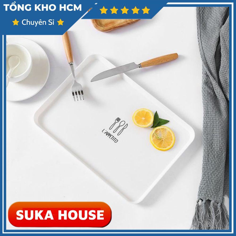 Khay đựng đồ ăn sáng đựng đồ ăn vặt xinh đẹp a1173