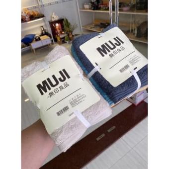 SET Bộ 4 Khăn Tắm muji xuất nhật chất cotton siêu mềm