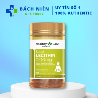 Mầm đậu nành Healthy Care của Úc, Mầm đậu nành Úc Healthy Care Super Lecithin 100 viên tăng vòng 1