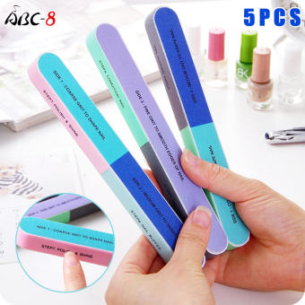 ABC 5 Miếng Đệm Giũa Móng 7 Trong 1, Làm Móng Tay Ngón Chân Shiner Dụng Cụ Làm Đẹp Chà Nhám Đánh Bóng Móng Chân