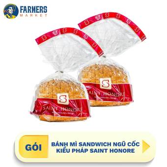 Bánh mì gối ngũ cốc kiểu Pháp Saint Honore