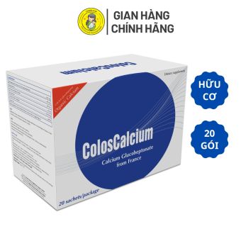 Canxi Coloscalcium Plus, Canxi Zeambi, Canxi Hữu Cơ Cho bé Từ Muối Hữu Cơ Glucoheptonate Có Thêm D3K2 Magie Giúp Hấp Thu Tối Ưu