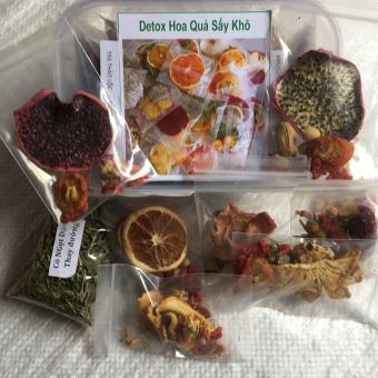 30 gói Trà Detox Giảm béo - Có Tặng  bình kèm Túi Vải