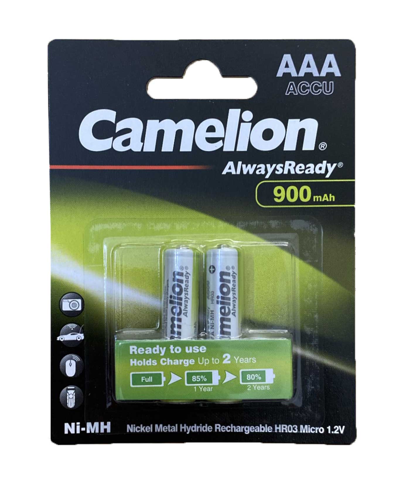 Pin sạc aaa camelion 900mah