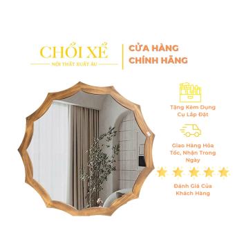 Gương Trang Trí Scallop Mirror - Chổi Xể