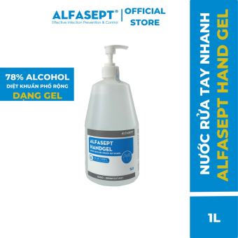 Dung Dịch Rửa Tay Sát Khuẩn Alfasept Handgel 1L