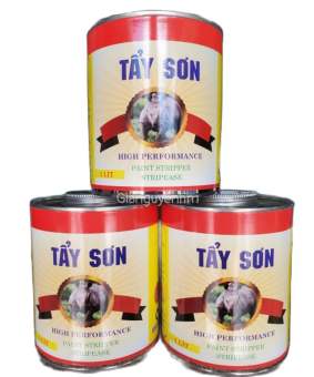 Chai tẩy sơn, dung dịch tẩy sơn, Lon tẩy sơn trên sắt, bê tông, kim loại... (1 lít)