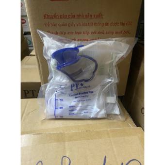 BỘ DỤNG CỤ THẢI ĐỘC - dụng cụ thải độc đại tràng bằng cà phê túi truyền súc ruột 1200ml + 01 dây truyền