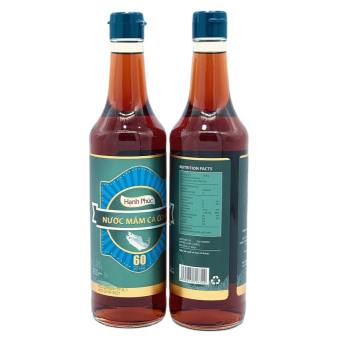 Nước mắm Hạnh Phúc 60 độ đạm chai 500ml