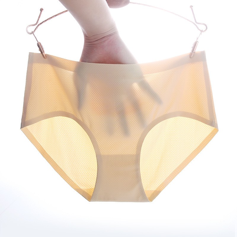 Combo 3 quần lót nữ - quần lót su đúc thông hơi loại 1- chất lanh siêu thoáng mát - không đường may 45kg-56kg