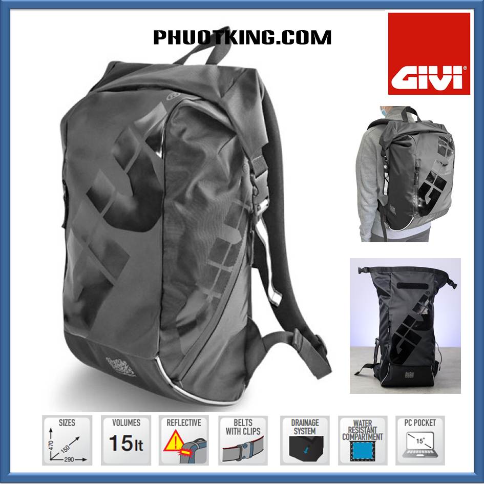 Balo givi chống nước cit03 chính hãng