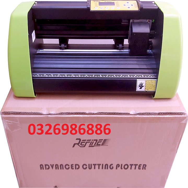 Máy cắt bế decal refine ac450, giá rẻ