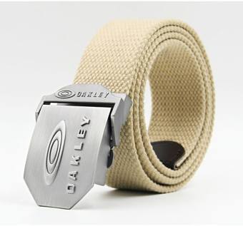 THẮT LƯNG THỜI TRANG VẢI CANVAS ĐI PHƯỢT THƯƠNG HIỆU OAKLEY