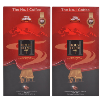 Cà phê Trung Nguyên House Blend( Hộp 500gam) - Cà phê pha phin Trung Nguyên