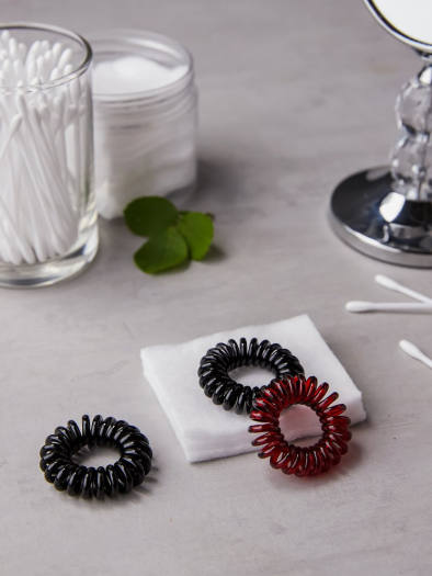 Dây buộc tóc dạng lò xo 3P - JAJU