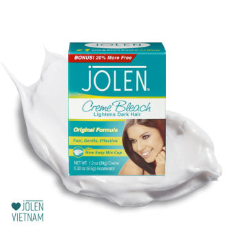 Kem Tẩy Màu Lông Jolen 42gr Original cho da thường - Nhập Mỹ (Kem Làm Nhạt Màu Lông)