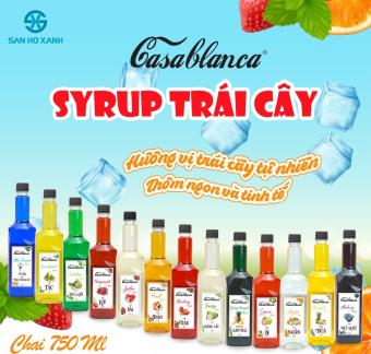 Siro / Syrup CASA BLANCA (San Hô Xanh)