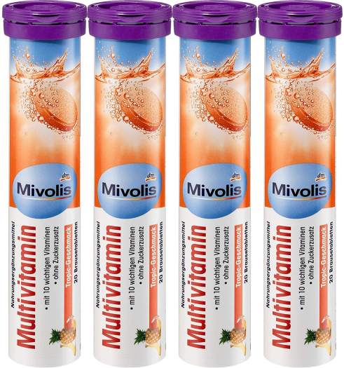 Viên sủi bổ sung vitamin Das Gesunde Plus