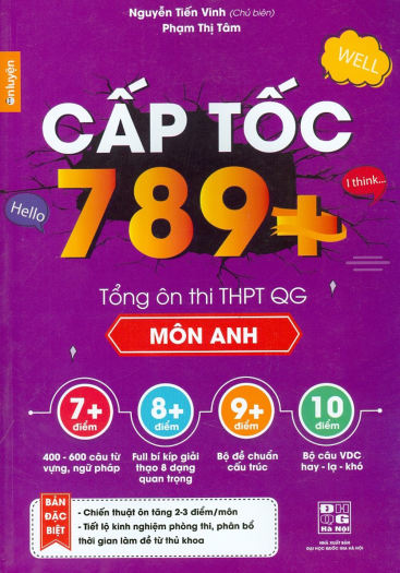 Cấp Tốc 789+ Tổng Ôn Thi Thpt Quốc Gia Môn Anh
