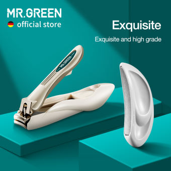 Máy Cắt Móng Tay MR.GREEN, Dụng Cụ Cắt Móng Tay Chống Bắn, Thiết Kế Tháo Rời, Kéo Cắt Móng Tay Bằng Thép Không Gỉ + Nhựa ABS
