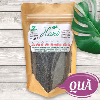 200g Mè Đen Hữu Cơ Rang Sẵn Làm Bánh Nấu Chè 🌽 Kho sỉ dinh dưỡng HANI FOOD