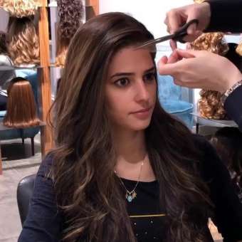 TSE Tóc Giả Ren Phía Trước Tóc Giả Phong Cách Châu Âu Và Mỹ Tóc Xoăn Dài Tóc Ren Phía Trước Sợi Hóa Học