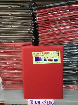 Trình ký đôi da A4 cao cấp 106