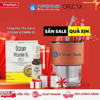 OCEAN VITAMIN D3, 20ml, Xịt bổ sung Vitamin D3 cho bé - Y Dược Xanh