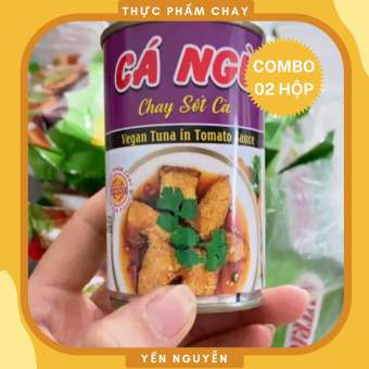 Combo 02 Hộp Cá ngừ Xốt Cà Âu Lạc - Cung cấp nhiều đạm, hương vị thuần chay - Thực Phẩm Chay Yến Nguyễn
