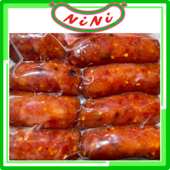 Lạp xưởng tươi sả ớt cai lây, Lạp Xưởng NiNi 0,5kg