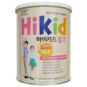 TEM Sữa Hikid tăng chiều cao vị Vani 600g - Date 7/2024