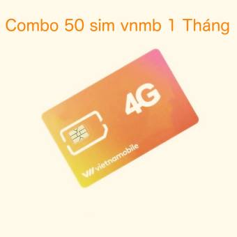 Combo 50 sim Vietnamobile Hạn 1 Tháng