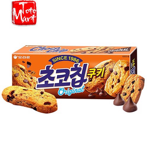 Bánh chocochip cookies Orion Hàn Quốc 104g