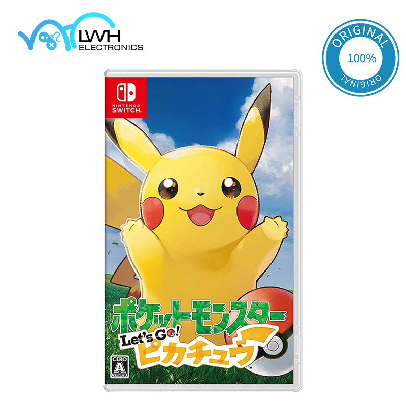 Nintendo Switch Game Pokemon: Let's Go Pikachu! Let's Go Eevee