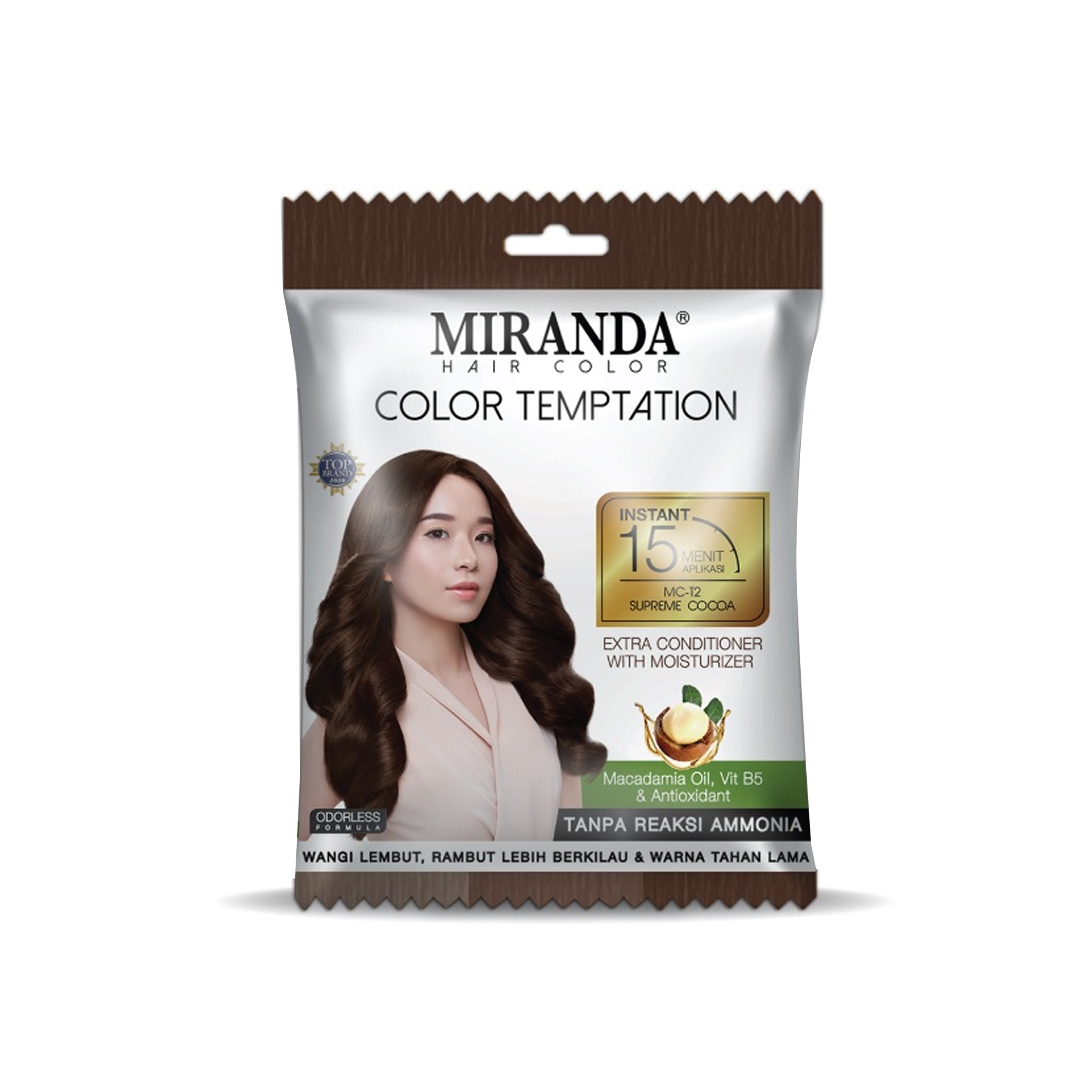 Miranda Hair Color Temptation MC T2 Supreme Cocoa 20 ml