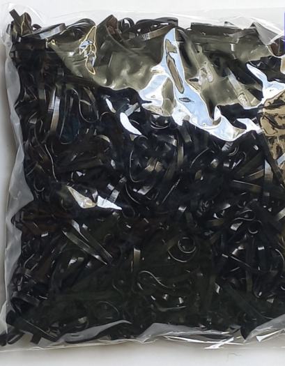 Dây thun buộc tóc cao su đen