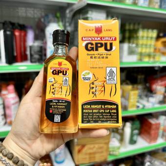 Dầu xoa bóp GPU 60ml Indonesia